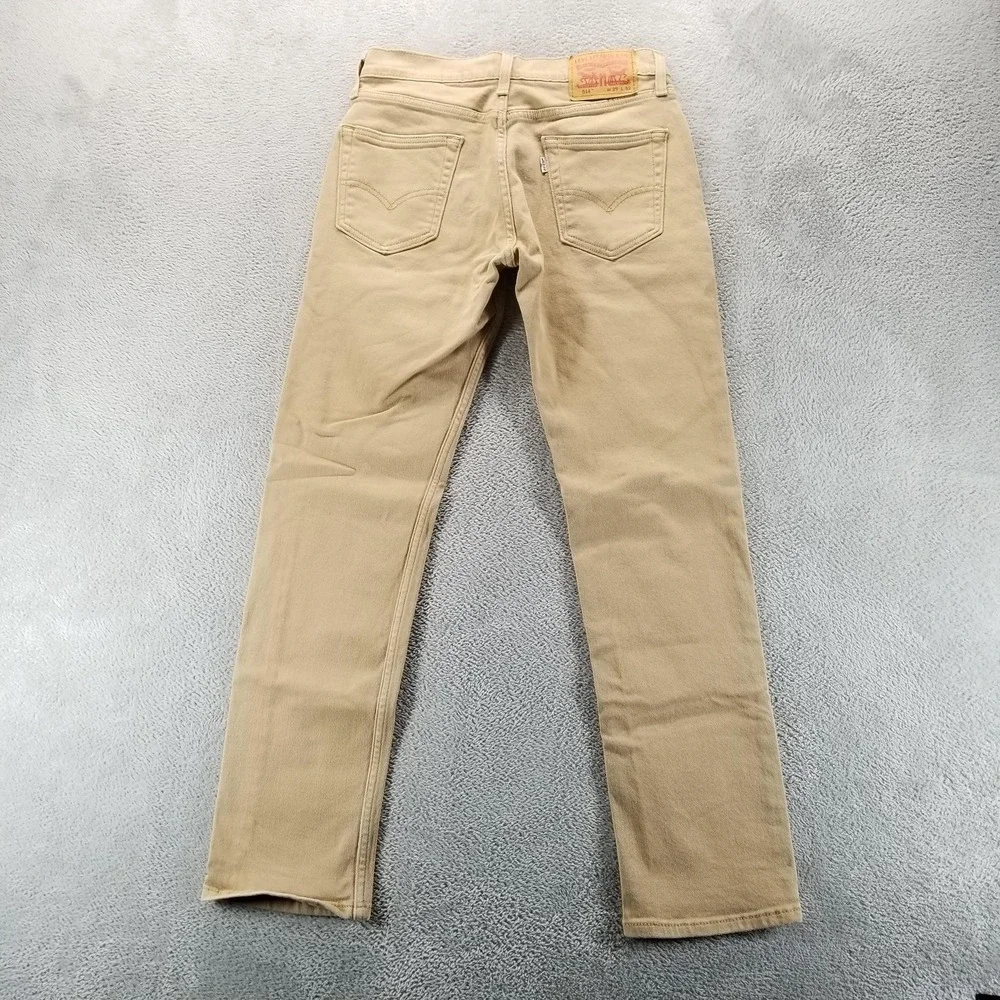Levis 514 Jeans‎ Mens 29x32 Brown Regular Straight Casual Comfort Denim